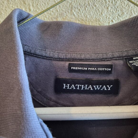 Hathaway Polo Shirt in Grey - Picture 4 of 5